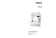 Machine à coudre électrique Elektrische naaimachine · 2020. 4. 30. · Elektrische naaimachine Machine à coudre électrique ... • La machine à coudre ne doit pas être mouillée
