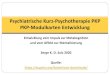 Psychiatrische Kurz-Psychotherapie PKP PKP-Modulkarten … · 2020. 1. 1. · 2. Serge Sulz, PKP-Modul Entwicklung 49 2020 Überlebensmodus: Sekundärer Selbstmodus In der Phantasie