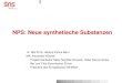 NPS: Neue synthetische Substanzen - Infodrog · 2018. 3. 20. · 14. Mai 2016, Heitere Fahne Bern MA. Alexander Bücheli - Projektmitarbeiter Safer Nightlife Schweiz, Safer Dance