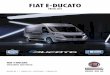 FIAT E-DUCATO - ABZ Nutzfahrzeuge · PDF file 2020. 8. 18. · L4 (E-DUCATO 35/425) | RADSTAND 4.035 mm | FAHRZEUGLÄNGE / FAHRZEUGBREITE: 5.998 / 2.050 mm L4H2 | Hochdach (2.579 mm