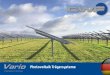 Vario Photovoltaik Trägersysteme - CWF GmbH · 2020. 9. 15. · Vario rägersysteme T ... • Beliebige Bank-Länge möglich • Mit allen CWF Vario Systemen kombinierbar • In