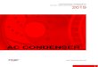 AC CONDENSER - Stark Automotive · 2020. 10. 28. · Umfangreiches Lieferprogramm mit uber 1.000 verschiedenen Referenzen 2019 AC CONDENSER 1. 2. AC condenser for 2492 car modifications