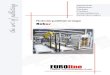 EUROline Logistik- und Packsysteme GmbH - Palettierer, … · 2017. 3. 30. · Euro-, Industrie-, 2 x 1/2 Europaletten beliebig 2200 95 - 700 bis 25 900 1300 3 X 400, 50 15- 18 Leistung