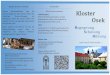 Kloster Osek › download...Bistum Leitmeritz fu r das Kloster zusta ndig ist, ist ein erneuter Neuanfang gewagt worden. Wa hrend der warmen Monate von Mai bis Ende September stehen