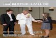 Nr. 23 – JaNUar 2011 Mathe-LMUfmwus/download/ausgabe23.pdf · 2011. 1. 17. · Januar 2011 in Zusammenarbeit mit dem Förderverein Mathematik und mit großzügi-ger Unterstützung