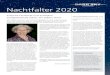 Nachtfalter 2020...Referat von Jörg Imfeld, seines Zeichens Mitarbeiter bei einem der wichtigsten Lieferanten für Strassenleuchten – und Präsident der SLG Fachgruppe «Strassen