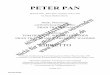- 1 - PETER PAN · 2012. 4. 22. · 1.3 Peter Pan kommt (Tinker Bell, Peter Pan, Wendy, John, Michael) Ein Luftzug weht durchs Zimmer und lässt die Kerzen flackern. Alle drei Kinder