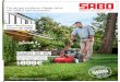 V01-SABO - Saueressig GmbH · 2019. 4. 9. · SABO 48-PRO VARIO AC Perfekt für lärmsensible Bereiche - Extrem robust und wassergeschützt Leistungsstark wie Benzingeräte Inkl