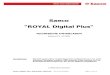 Saeco “ROYAL Digital Plus“ · Royal_Digital_Plus_SUP015RE_ED05.doc ED 05 01/07/2005 Seite 1 von 12 Saeco “ROYAL Digital Plus“ TECHNISCHE UNTERLAGEN Edizione N°5 - 07/2005