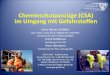 Chemieschutzanzüge (CSA) im Umgang mit Gefahrstoffen...ISO 13994 - Bestimmung der Penetration unter Druck: Klassifizierung der Ergebnisse nach ISO 16602 Bestimmung nach Methode E