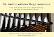 St. Lambrechter Orgelsommer - Manfred Novakmanfrednovak.com/files/orgelsommer2015.pdfThe Organ Tablature from Klagenfurt, ms. GV 4/3: Transcription, Commentary & Facsimile (3 Bde.)