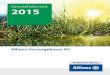 Allianz Vorsorgekasse AG 1 Geschäftsbericht 2015 ......Allianz Vorsorgekasse AG Geschäftsbericht 2015 – Organe der Gesellschaft 2 Organe der Gesellschaft Aufsichtsrat Mag. Sonja