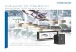 Industrie PC Plattform - Omron · 2020. 8. 21. · 2 Industrie PC Plattform Leistungsstark, zuverlässig, skalierbar˜– und robust Unser neuer Industrie-PC wurde von Beginn an auf