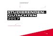 STUDIERENDEN- GUTACHTEN · 2021. 2. 13. · Innovation: Das Online-Studienverlaufstool (SVT) DAS H.O.R.S.T. – eine digitale ... mit Neugier und Vorfreude auf die Empfehlungen der