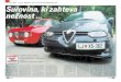 VELIKI TEST - ALFA ROMEO ALFA 156 SPORTWAGON GTA … · ALFA ROMEO ALFA 156 GTA SPORTWAGON 184 kW (250 KM) 7,2 s 250 km/h 18,6 l/100 km TEHNIČNI PODATKI Motor: 6-valjni - 4-taktni
