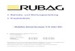 ¾ Betriebs- und Wartungsanleitung - RUBAG · 2012. 11. 25. · Typ LDW 2004 Bauart 4 — Zylinder in Reihe Viertakt-Dieselmotor mit indirekter Einspritzung Flüssigkeitskühlung