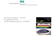 Leistungen und Ergebnisse Jahresbericht 2000 · Vorwort 4 Das Institut im Profil - Kurzporträt6 - Organigramm 6 - Das Forschungs- und ... Das Fraunhofer-Institut für Solare Energiesysteme