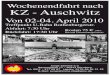 Wochenendfahrt nach KZ - Auschwitz · Wochenendfahrt nach KZ - Auschwitz Von 02-04. April 2010 Treffpunkt U-Bahn Rothenburgerstr. Abfahrt: 7:30 Uhr Rückfahrt: 17:30 Uhr Junge Stimme