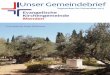 In Jerusalem der Garten Gethsemane · 2017. 8. 22. · che und dem Lutherischen Weltbund, dass die Lehrverurteilungen nicht mehr als kirchen-trennend anzusehen seien. Menden, im Juli