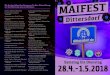 Programmheft Maifest 2018 Kurven - dittersdorf.de · Kfz-Sachverständiger Gunter Hauke, Börnchen Werbeagentur Heiko Rothe, Börnchen Schiebel‘s Power, Dittersdorf Auto – Traktor