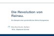 Die Revolution von Rainau. · 2015. 1. 13. · Rainau Daten und Fakten BioKo Fachtagung Wolpertshausen- Die Revolution von Rainau - Stephanie Schmid HTW Aalen 2 5 Teilorte ~ 3.200