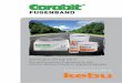 Corabit Fugenband 5 2017Corabit® ®Fugenband Bei Lieferung auf Paletten: 30 Kartons auf Euro-Palette 800 x 1200 mm Weitere Abmessungen auf Anfrage. Corabit FB-Voranstrich in Behältern