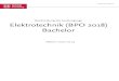 Beschreibung des Studiengangs Elektrotechnik (BPO 2018) Bachelor · 2020. 3. 31. · Elektrotechnik (BPO 2018) Bachelor Datum: 2020-03-23 . Inhaltsverzeichnis Mathematik, Naturwissenschaftliche