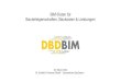 BIM-Daten für Bauteileigenschaften, Baukosten & Leistungen...2019/08/30  · Softwareanwendungen mit DBD-BIM SIDOUN Globe DBD-BIM Plug-in für Autodesk Revit® DBD-BIM Plug-in für