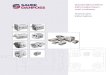 Standardbaureihen Zahnradpumpen und -motoren …...Sauer-Danfoss im Bereich der Zahnradpumpen und -motoren in den Ausführungen Aluminium und Gusseisen. Für jedes Produkt finden Sie