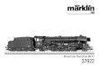Modell der Dampflok BR 41 37922 - Märklin · 2016. 9. 6. · Lokomotive der Baureihe 41. Die beiden Baumustermaschinen lieferte Schwartzkopff 1936. Das Fahrwerk war eine Neuent-wicklung,