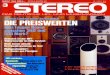 Stereo 03-1984 Drei Spulentonbandgeräte im Test 'Hat der … · 2009. 7. 19. · Die Rockgruppe Yes feiert ein erstaunliches Comeback: Mit dem Album „90125" hat Sich das Quintett