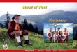 Sound of Tirol · 2018. 6. 15. · gegeben. 1992 wurde ein eigenes Ton und Filmstudio eingerichtet, wo bis heute 44 ... Klang der Berge NEU Web CD 200.142 A-6363 Westendorf Holzham