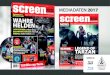 MEDIADATEN 2017 - SCREEN MAGAZINscreen-magazin.de/wp-content/uploads/2014/09/...SCREEN MAGAZIN und SCREEN MAGAZIN NEWS sind unter im Internet vertreten. Auf der Websei- te informiert