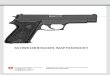 Broschüre Schweizerisches Waffenrecht - Walther PRO · 2017. 5. 8. · Laser, Nachtsichtzielgeräte, Schall dämpfer und Granatwerfer als Zusatz zu einer Feuerwaffe Dolch mit symmetrischer