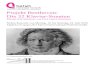 Projekt Beethoven: Die 32 Klavier-Sonaten - Gerrit Zitterbart · 2019. 3. 15. · Projekt Beethoven: Die 32 Klavier-Sonaten Mit der Klavierklasse von Prof. Gerrit Zitterbart Sieben