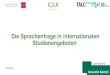 Die Sprachenfrage in internationalen Studienangeboten...Koreik, Uwe (2015): Die Internationalisierung der deutschen Hochschulen und die deutsche Sprache (unveröffentlichtes Positionspapier)