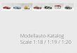Modellauto Katalog Scale 1:18 / 1:19 / 1:20davc.kk-cms.de/files/46/files/Katalog Modellautos klein.pdf · 2020. 1. 26. · Modellhersteller: Revell Estimated: 40—50 ... 55. Austin