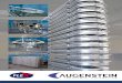 AUGENSTEIN Maschinenbau GmbH - Inhaltsverzeichnis · 2020. 6. 28. · 4 FLEX 85 Chassisprofile Chassisprofil FLEX 85 Art.-Nr. 085-110 Material Aluminium eloxiert Länge 6000 mm Gewicht