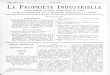 La Propriété Industrielle - WIPO · 2013. 12. 23. · Vingt-huitième année. — N0 5 31 Mai 1912 Pages 61 à 7« LA PROPRIéTé INDUSTRIELLE ORGANE MENSUEL DU BUREAU INTERNATIONAL