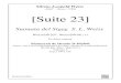 (1687 - 16 oct. 1750) [Suite 23] Works... · 2017. 8. 28. · Silvius Leopold Weiss (1687 - 16 oct. 1750) [Suite 23] Suonata del Sigre S. L. Weiss WeissSW30*, WeissSW48.1 à 6 Fa