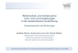 Multimediale und kollaborative Lehr- und Lernumgebungen in ... · Internationales Symposium für Informationswissenschaft (ISI 2009), Konstanz, 03. April 2009. Multimediale und kollaborative