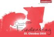 25. Oktober 2016 - Osnabrück · 2016. 9. 19. · Niederlande werden Anke Kranendonk und Kris van Steenberge ihre neuen Bücher vorstellen. Auch Comic-Zeichner aus den Nachbarälndern