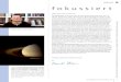 Editorial fokussiert - interstellarum · 2020. 5. 18. · Tief unten in Canis Maior 48 Praxis-Wissen: Wie kann man Sonnenfl ecken beobachten? Technik Test 50 Dobsons digital Drei