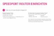 SPEEDPORT ROUTER EINRICHTEN - Deutsche Telekom · 2020. 11. 12. · 2 Sie haben nur MagentaTV dazugebucht? Wenn Sie einen der kompatiblen Speedport Router bereits eingerichtet haben,