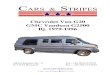 Chevrolet Van G20 GMC Vandura G2500 Bj. 1979-1996 · 2018. 9. 7. · Den nachfolgenden Optioncode-Aufkleber finden Sie, falls noch vorhanden, bei einem Van G20 auf der Innenseite
