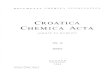 DOCUMENTA CHEMICA YUGOSLAVICA CROATICA CHEMICA … · Houben-Weyl: Method en der organischen Chemie, Band VI/2, Sauerstoffverbin-dungen I, Teil 2 (V. Seke) . 46 I. M. Heis und K