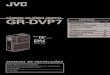 CÂMERA DE VÍDEO DIGITAL GR-DVP7 CONTEÚDO · manual de instruÇÕes cÂmera de vÍdeo digital gr-dvp7 conteÚdo demonstraÇÃo automÁtica 8 preparativosa 1 9 gravaÇÃo e reproduÇÃo