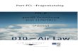 010 – Air Law - Austro ControlFragenkatalog ECQB-PPL® (D/DE) 010 – Air Law PPL-H 22 Die Mindestflugsicht für Flüge nach Sichtflugregeln (VFR) in Lufträumen der Klasse D in