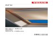 RFU · 2018. 1. 30. · installation instructions for roller blind rfu. ©1997, 2006 velux group ® a: velux Österreich gmbh velux and the velux logo are registered trademarks used