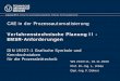 CAE in derPLT - TU Dresden...• DIN 19227-1 und DIN V 44366 sind ersetzt durch EN 62424 (auch IEC) Darstellung von Aufgaben der Prozessleittechnik - Fließbilder und Datenaustausch